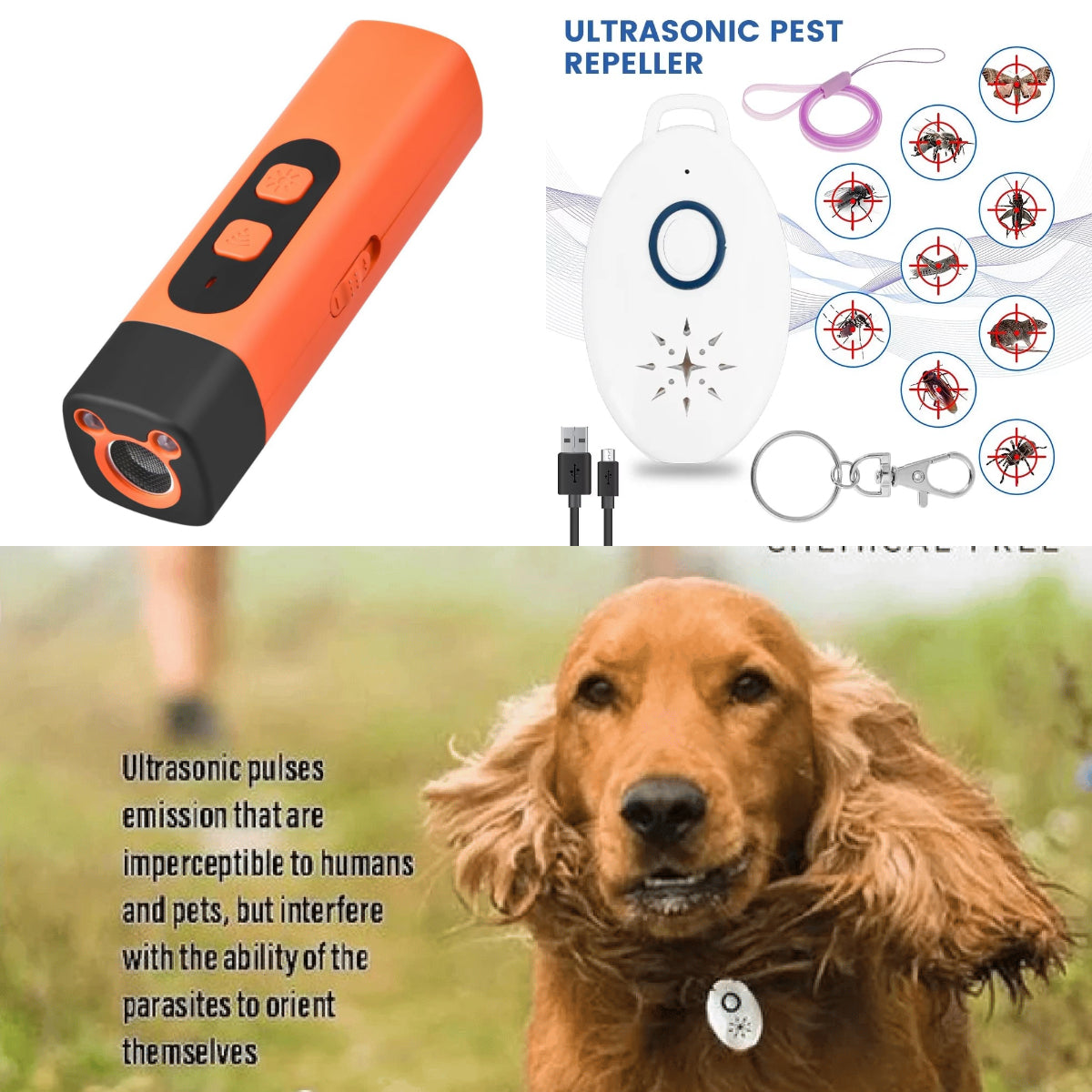 💥Ultra-secure-Ultrasonic Dog Bark Deterrent Device – Humane & Effective Dog Repeller by mysite