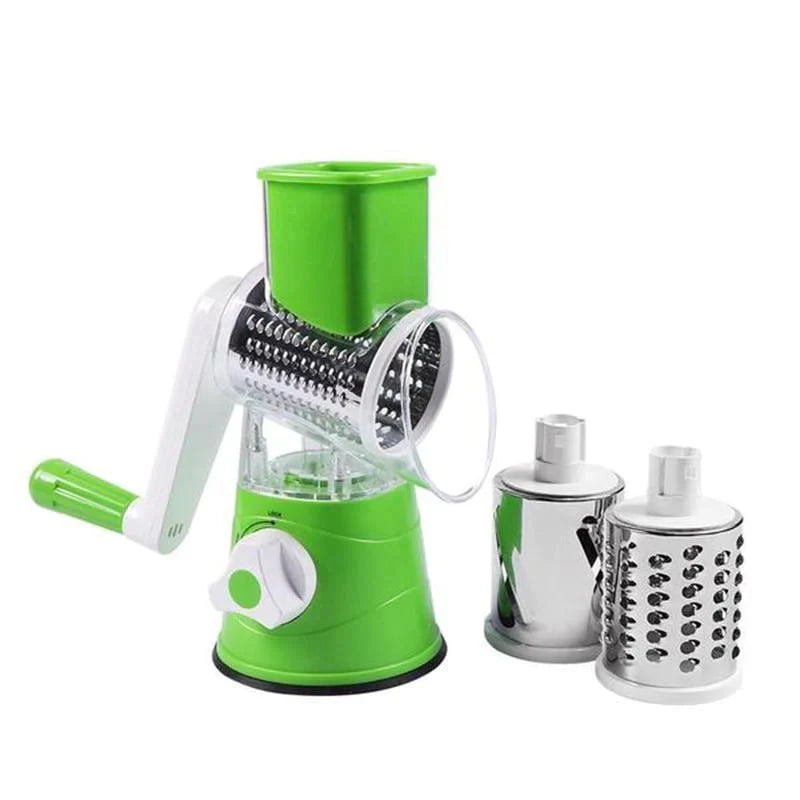 3 in 1 Rotary Cheese Grater Vegetable Slicer by mysite