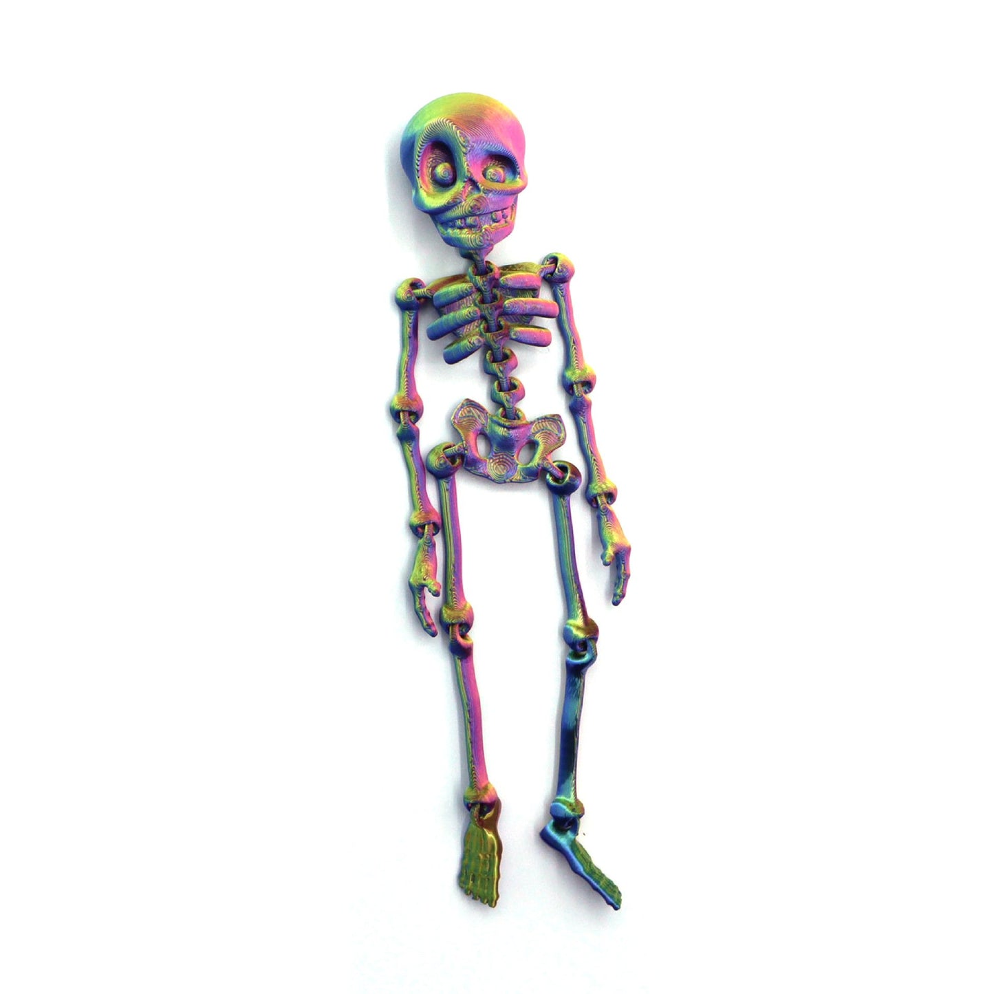 3D Printed Vintage Skeleton Magnetic Figurine ๐