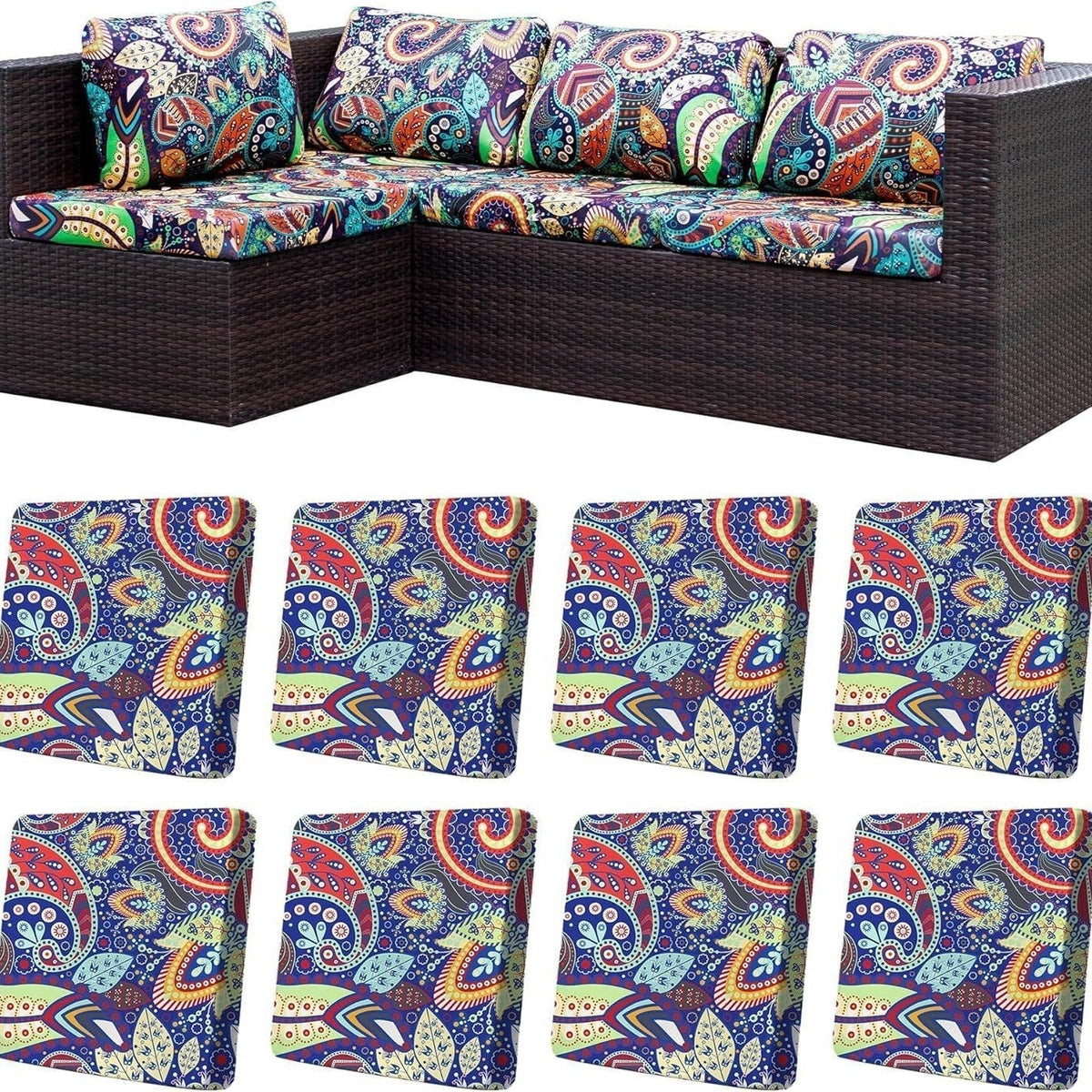 🪑 Stretch Sofa Cushion Covers — Only $9.99 Per Cover