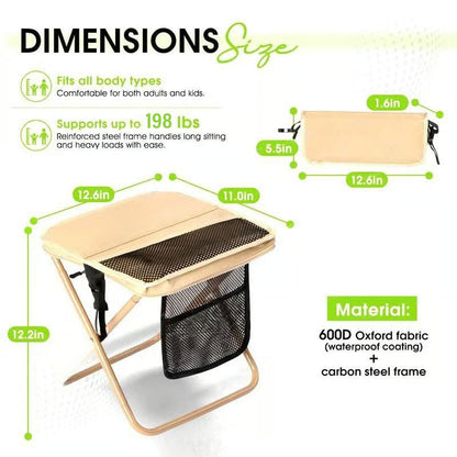 Camping Chairs, Christmas first choice, 1.5 lbs ultra light by mysite