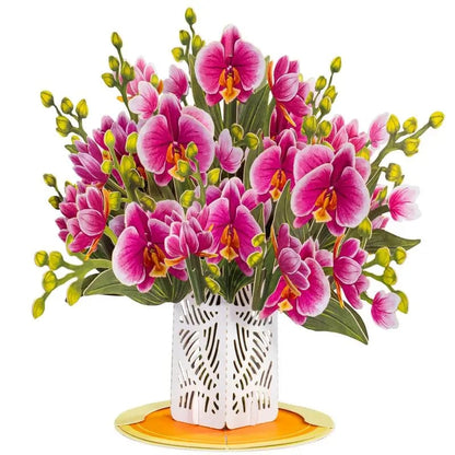 2-in-1 Gift & Décor for Every Moment🌸3D Flower Bouquet Pop Up Card
