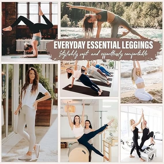 🔥Medium-high waist Tummy Control Shaping Training Leggings