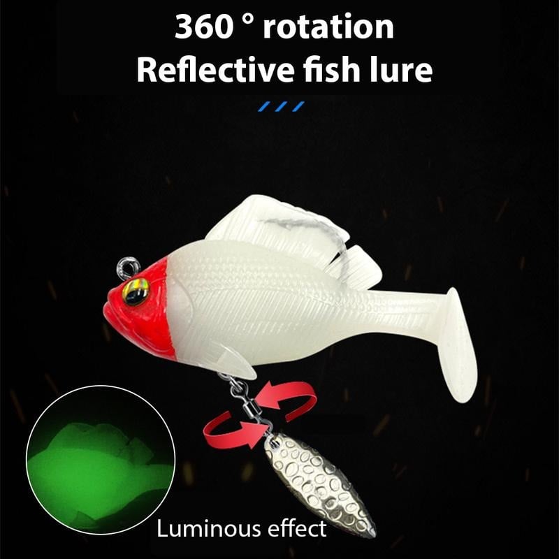 🏆#1 Best Seller ⏰6Pcs Multiple Pre-Rigged Jig Head Soft FishingLures
