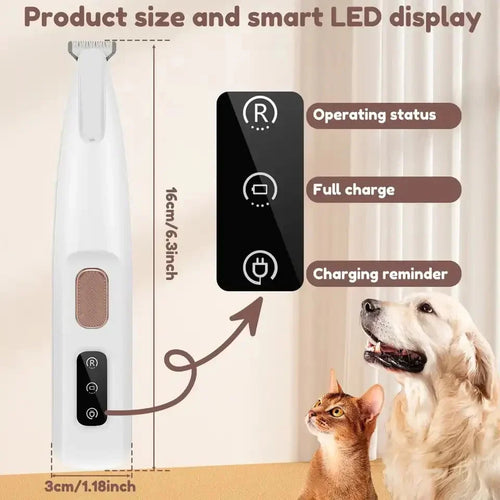 ⏰🐕Rechargeable Pet Hair Trimmer Kit ✨ by mysite