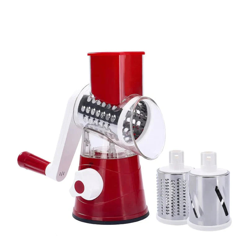 3 in 1 Rotary Cheese Grater Vegetable Slicer by mysite