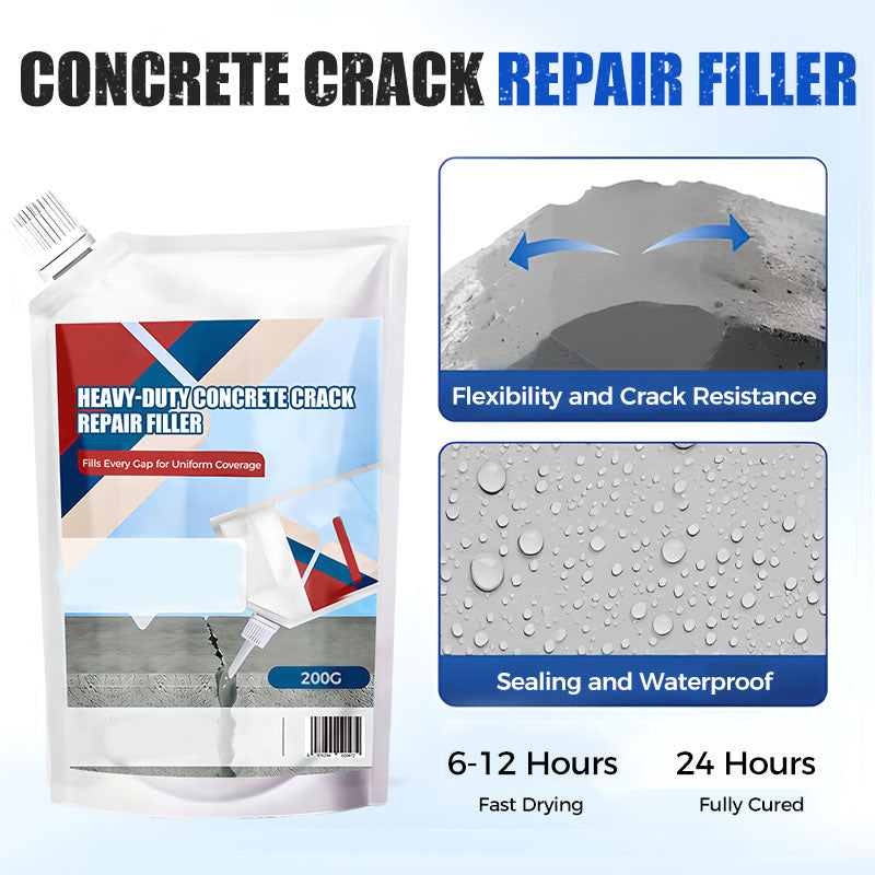🔥New Upgrade🔥Heavy-Duty Concrete Crack Repair Adhesive