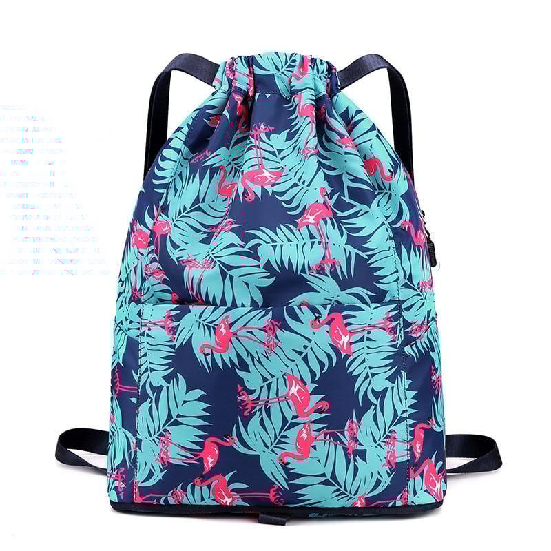 🔥Drawstring Foldable Large Capacity Travel Sports Backpack