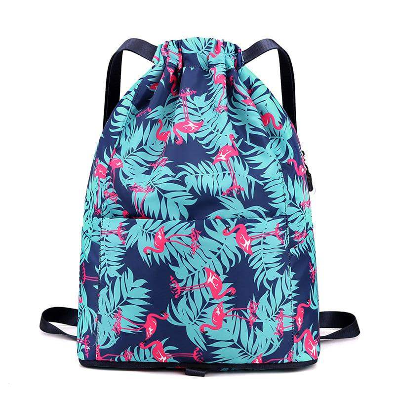 🔥Drawstring Foldable Large Capacity Travel Sports Backpack by mysite