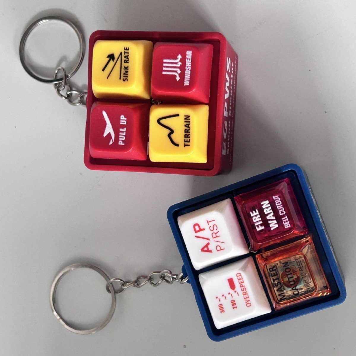 Pilot And Crew Alert Keychain EGPWS Warning Sound Simulator