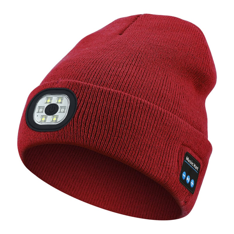 🔥🎄LED Bluetooth Beanie by mysite