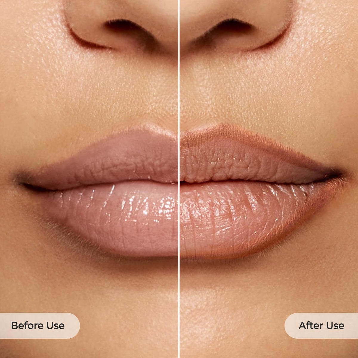 Easy Glide Lip Liner before and after result