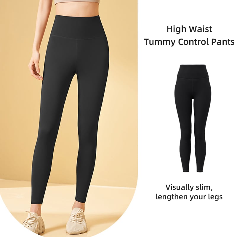 🔥Medium-high waist Tummy Control Shaping Training Leggings