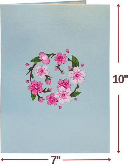 2-in-1 Gift & Décor for Every Moment🌸3D Flower Bouquet Pop Up Card