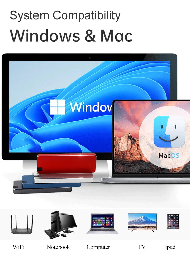 😻16TB expandable hard drive, metal body + shockproof design, 80% off in 3-day flash sale!❤️