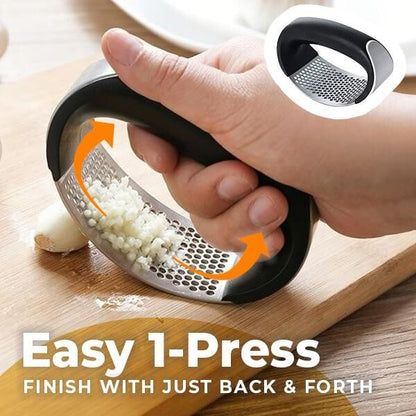 Special Offer Now) Stainless Steel Garlic Presser