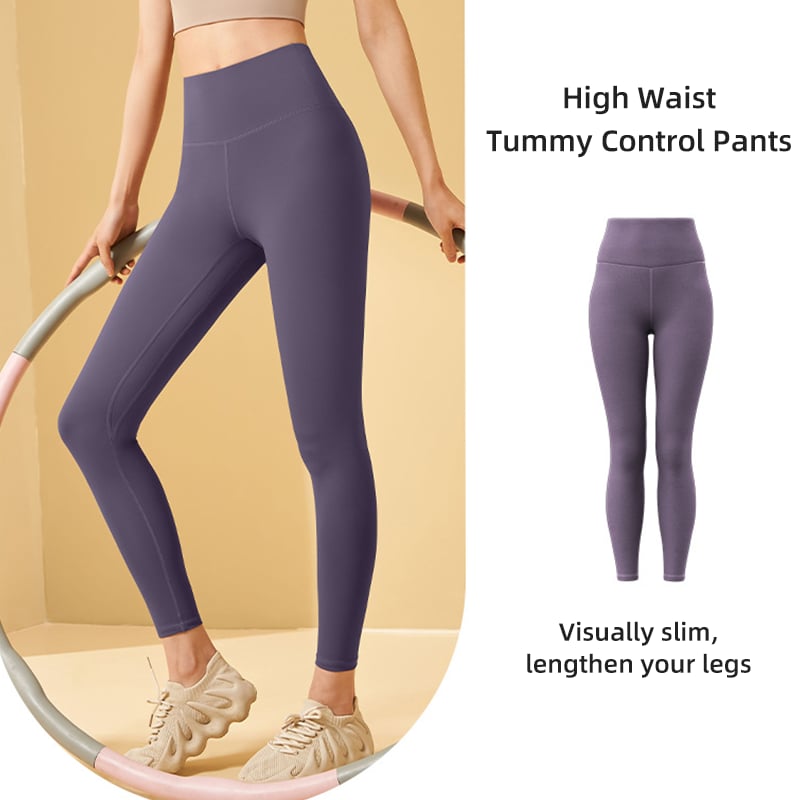 🔥Medium-high waist Tummy Control Shaping Training Leggings