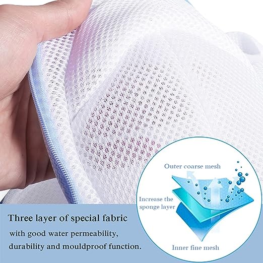 🏆Flash Sale⚡ 50K+ SOLD! Almost Gone-💥Bra Washing Bags for Laundry