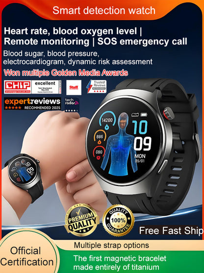 【🔥50% Off】❤️ Flagship Smartwatch for Health Protection, 24/7 Health Data Center🥰