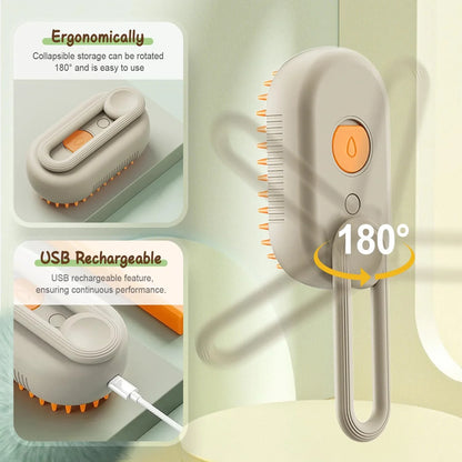 🎁Pet Grooming Brush With Spray by My Store