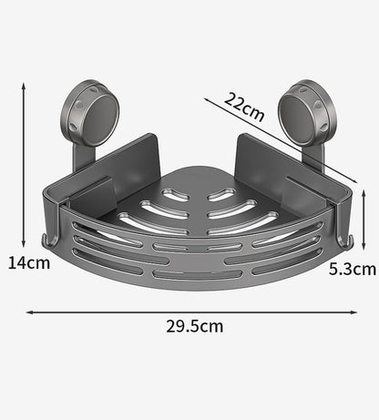 🔥Clearance Sale🎄3-Pack Gun Gray Plastic Triangle Suction Cup