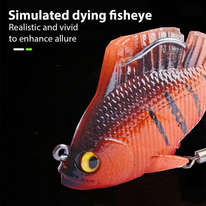 🏆#1 Best Seller ⏰6Pcs Multiple Pre-Rigged Jig Head Soft FishingLures