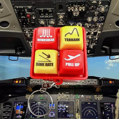 Pilot And Crew Alert Keychain EGPWS Warning Sound Simulator