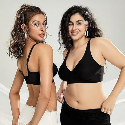 🏆#1 Bestselling🏆VRCOMFY Jelly Wireless Womens Everyday Bras