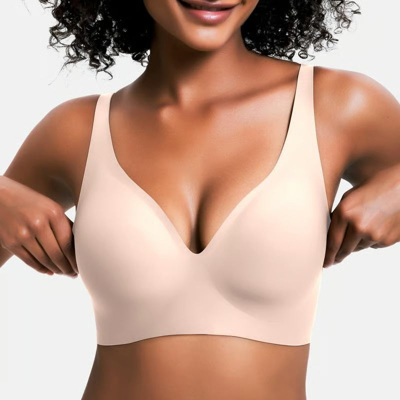 🏆#1 Bestselling🏆VRCOMFY Jelly Wireless Womens Everyday Bras