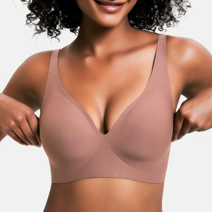 🏆#1 Bestselling🏆VRCOMFY Jelly Wireless Womens Everyday Bras