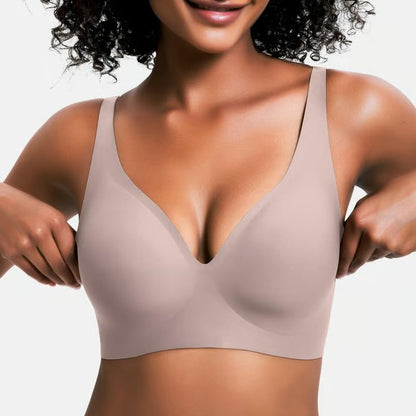 🏆#1 Bestselling🏆VRCOMFY Jelly Wireless Womens Everyday Bras