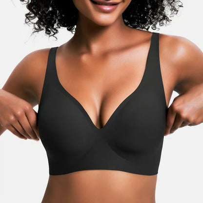 🏆#1 Bestselling🏆VRCOMFY Jelly Wireless Womens Everyday Bras