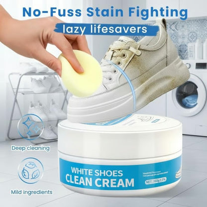 👟Multipurpose No-Wash White Shoe Cleaner Cream