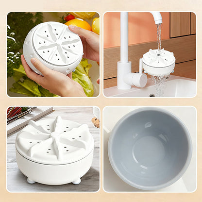 🎁New arrival 50% OFF💥 Effortless Vortex Fruit & Vegetable Washer – Removes Pesticides, BPA-Free & Easy-Clean Design 💧